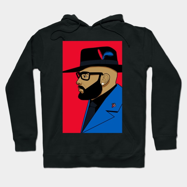 Beards and blazers Hoodie by God Given apparel